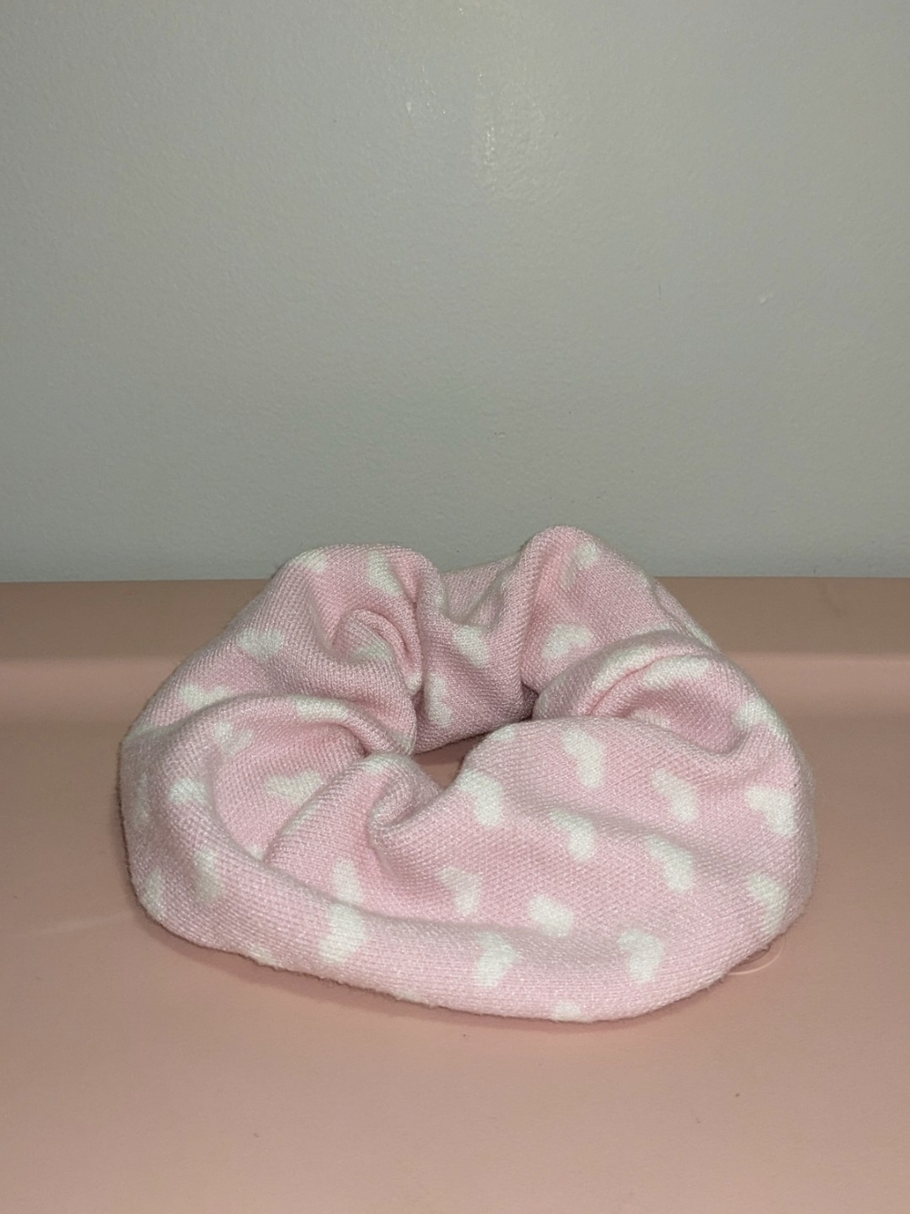 XL Pink Hair Scrunchie